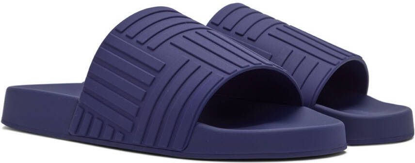 Bottega Veneta Purple Slider Sandals