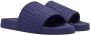 Bottega Veneta Purple Slider Sandals - Thumbnail 4