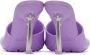 Bottega Veneta Purple Stretch Mules - Thumbnail 2