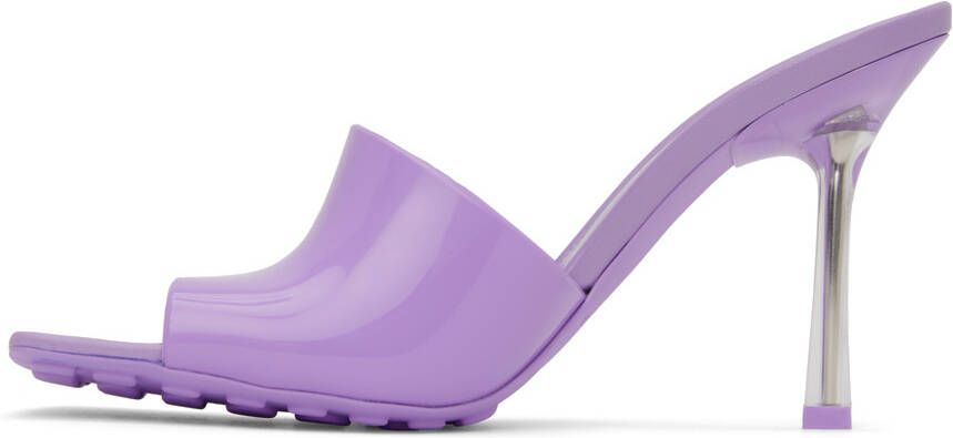 Bottega Veneta Purple Stretch Mules