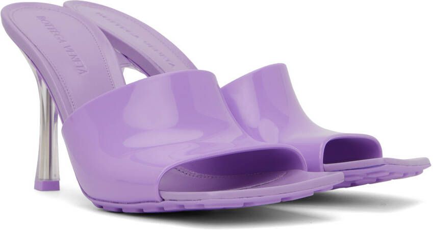 Bottega Veneta Purple Stretch Mules