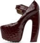 Bottega Veneta Red Mostra Heels - Thumbnail 3