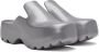 Bottega Veneta Silver Rubber Flash Loafers - Thumbnail 4