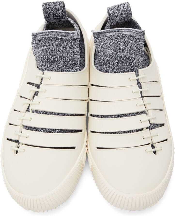 Bottega Veneta White Climber Sneakers