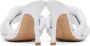 Bottega Veneta White Intrecciato Lido Heeled Sandals - Thumbnail 4