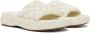 Bottega Veneta White Padded Sandals - Thumbnail 4