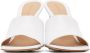 Bottega Veneta White Stretch Heeled Sandals - Thumbnail 2