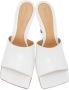 Bottega Veneta White Stretch Heeled Sandals - Thumbnail 5