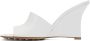 Bottega Veneta White Stretch Sandals - Thumbnail 3