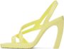 Bottega Veneta Yellow Jimbo Heeled Sandals - Thumbnail 3