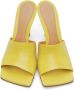 Bottega Veneta Yellow Stretch Heeled Sandals - Thumbnail 5