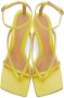 Bottega Veneta Yellow Stretch Sandals - Thumbnail 5