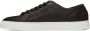 Brioni Brown Leather Sneakers - Thumbnail 3