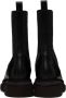 Brunello Cucinelli Black Leather Chelsea Boots - Thumbnail 2