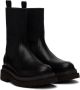 Brunello Cucinelli Black Leather Chelsea Boots - Thumbnail 4