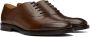 Brunello Cucinelli Brown Lace-Up Oxfords - Thumbnail 4