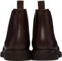 Brunello Cucinelli Brown Natural Chelsea Boots - Thumbnail 2