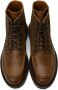Brunello Cucinelli Brown Paneled Leather Boots - Thumbnail 5