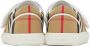 Burberry Baby Beige Check Sneakers - Thumbnail 2