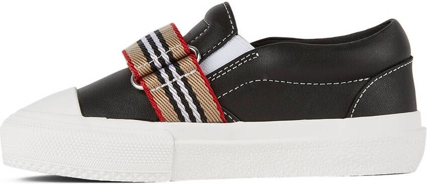Burberry Baby Icon Stripe Ben Slip-On Sneakers