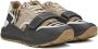 Burberry Beige & Grey Vintage Check Sneakers - Thumbnail 4
