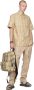 Burberry Beige & Grey Vintage Check Sneakers - Thumbnail 5