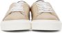 Burberry Beige Bio-Based Striped Sole Sneakers - Thumbnail 2