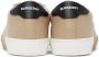 Burberry Beige Bio-Based Striped Sole Sneakers - Thumbnail 4