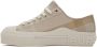 Burberry Beige Cotton Check Low-TopSneakers - Thumbnail 3