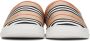 Burberry Beige Icon Stripe Slippers - Thumbnail 2