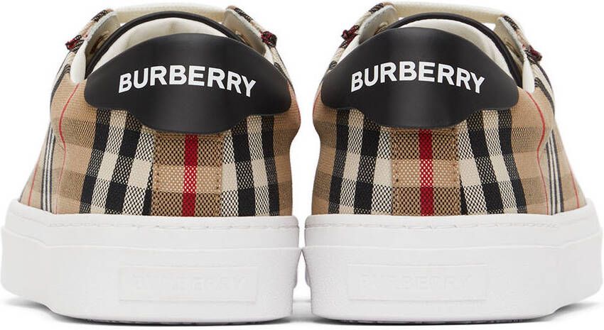 Burberry Beige Rangleton Sneakers