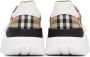 Burberry Beige Vintage Check Sneakers - Thumbnail 2