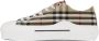 Burberry Beige Vintage Check Sneakers - Thumbnail 3
