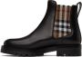 Burberry Black Allostock Ankle Boots - Thumbnail 3