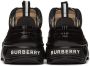Burberry Black & Red Arthur Sneakers - Thumbnail 2
