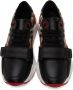 Burberry Black Leather Vintage Check Sneakers - Thumbnail 5