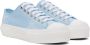 Burberry Blue Lace-Up Sneakers - Thumbnail 4