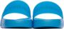 Burberry Blue Logo Slides - Thumbnail 2