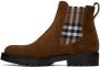 Burberry Brown Allostock Ankle Boots - Thumbnail 3