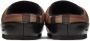 Burberry Brown & Beige Northaven Check Slippers - Thumbnail 2