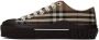 Burberry Brown Check Sneakers - Thumbnail 3