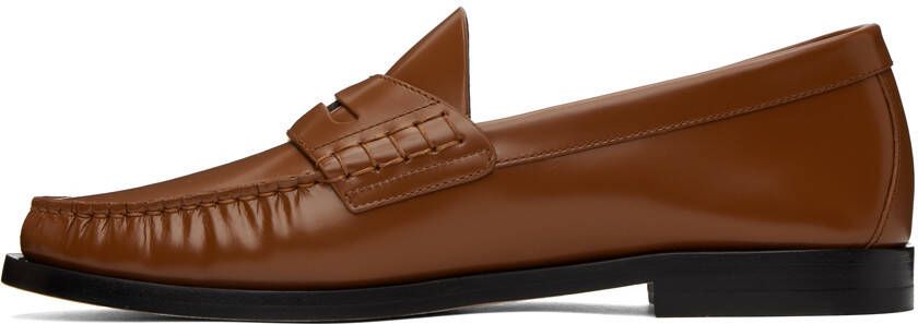 Burberry Brown Coin Loafers