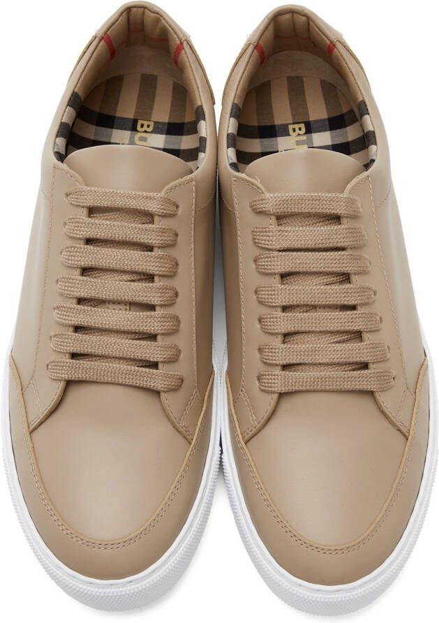 Burberry Brown Salmond Sneakers