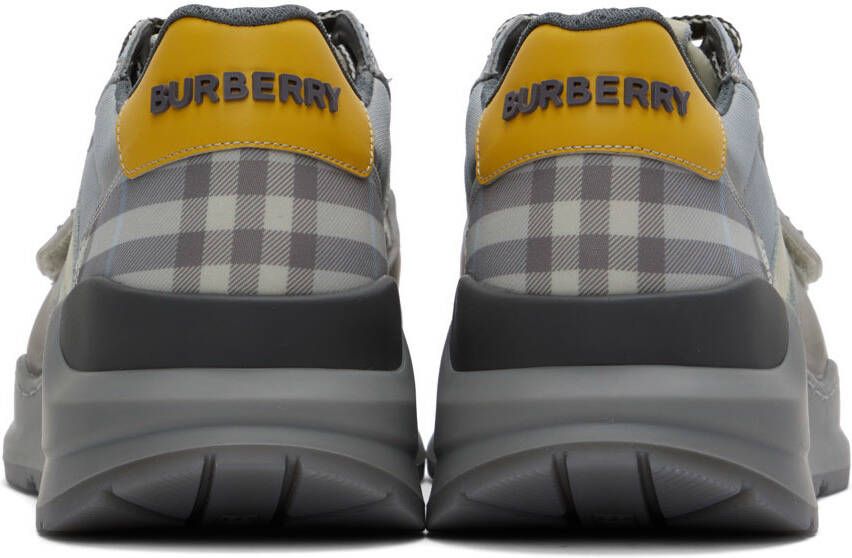 Burberry Gray Ramsey Sneakers