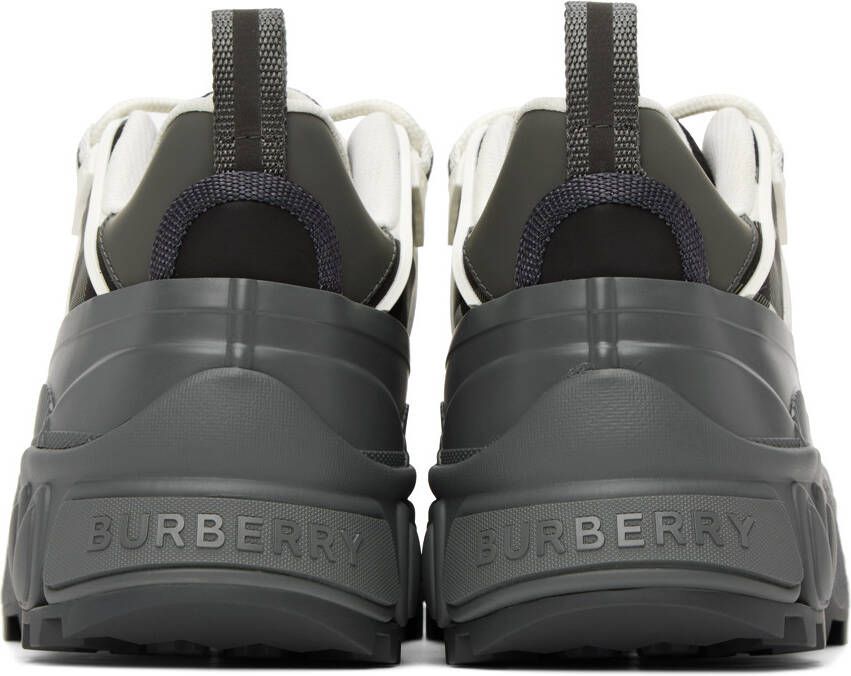 Burberry Gray Vintage Check New Arthur Sneakers