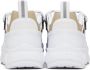 Burberry Kids Beige & White Vintage Check Sneakers - Thumbnail 2