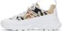 Burberry Kids Beige & White Vintage Check Sneakers - Thumbnail 3