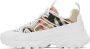 Burberry Kids Beige Check Sneakers - Thumbnail 3