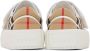 Burberry Kids Beige Check Sneakers - Thumbnail 2