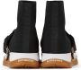Burberry Kids Buckled Strap Union Sock Sneakers - Thumbnail 2
